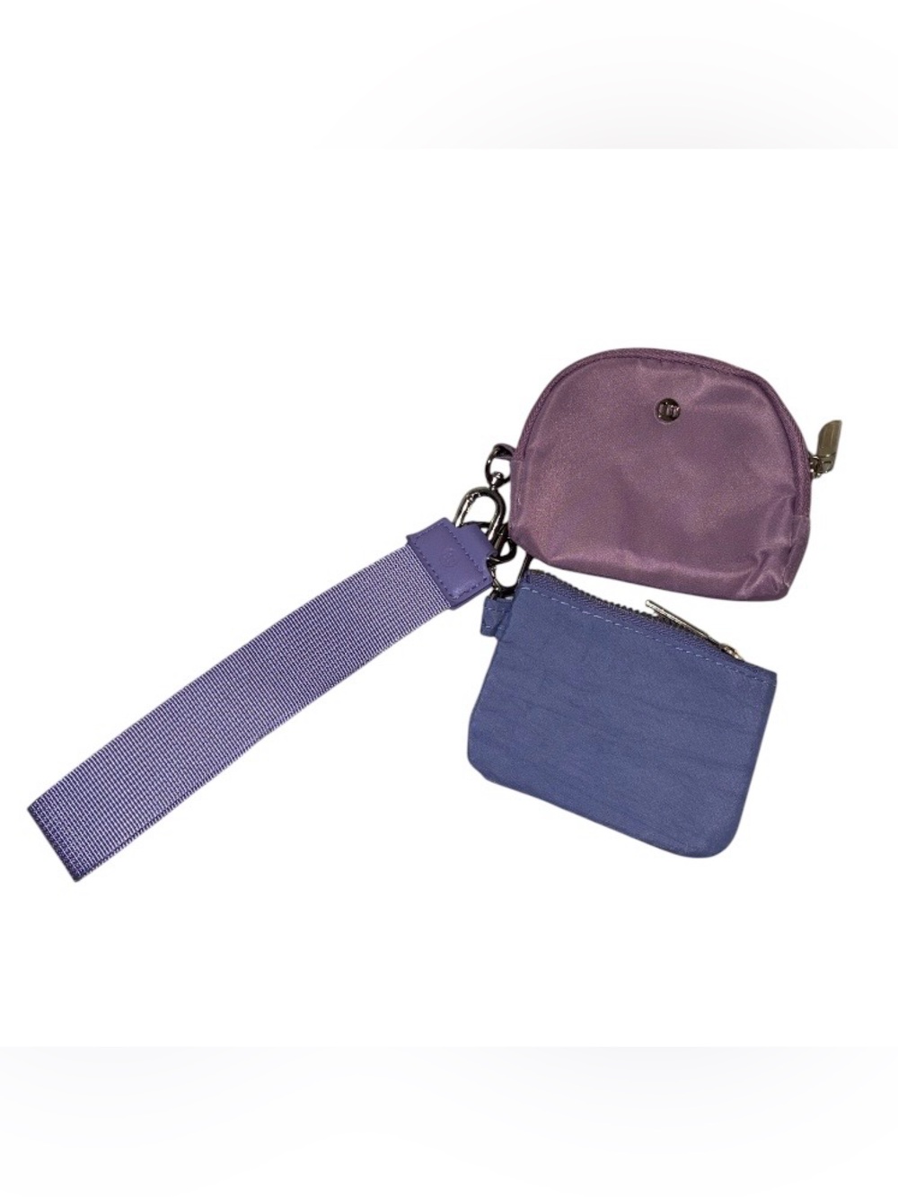 Like New Mum's Memory Mini Zip Around Wristlet Wallets Light purple/Purple